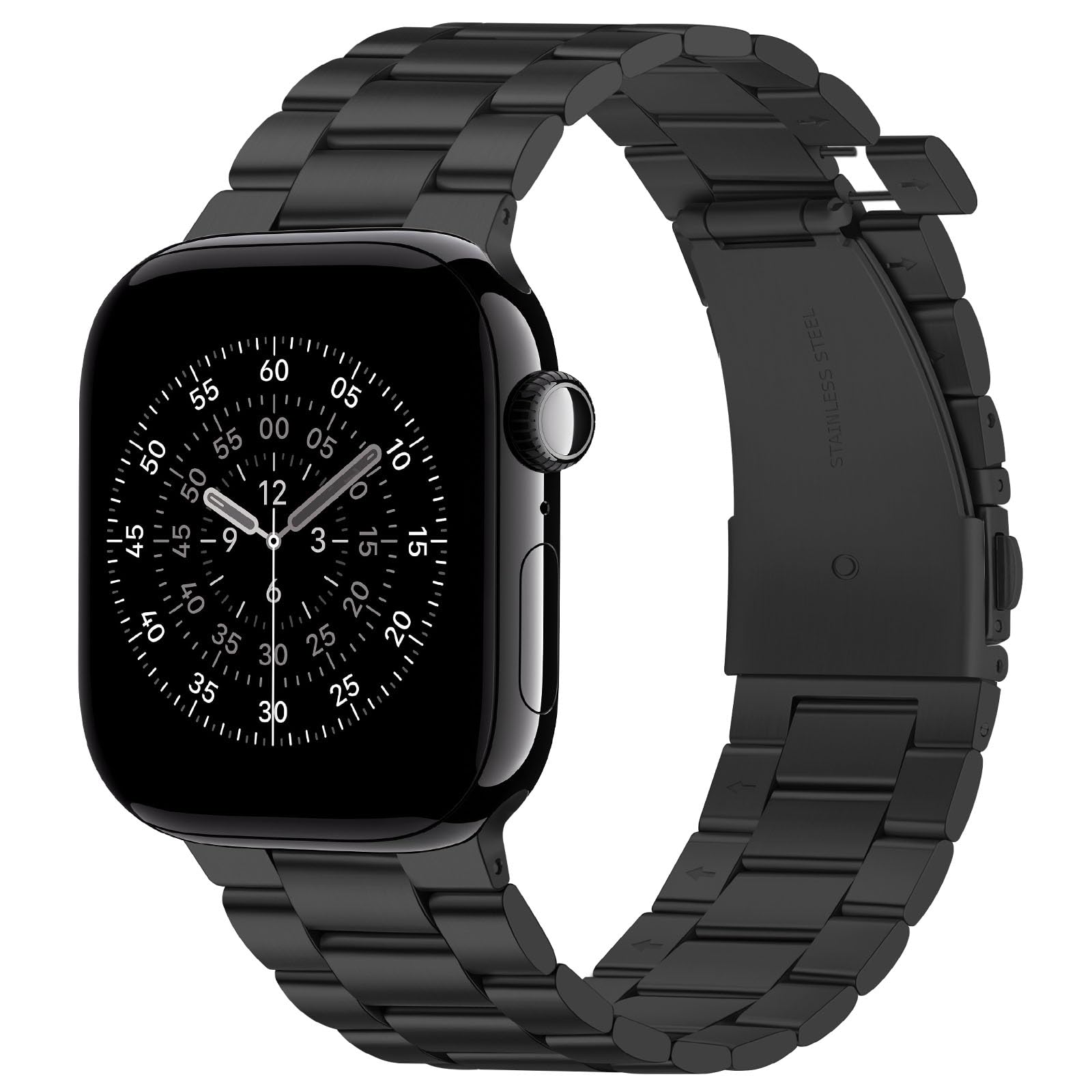 Suphart Apple Watch Band 42 41 40 38mm Stainless Steel No Tool Adjust