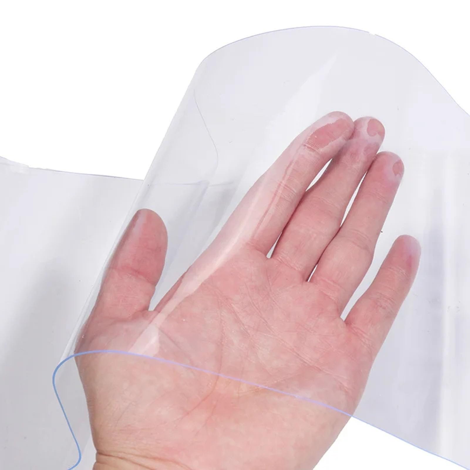 POCHY Rideau a Lanières PVC, 3mm Épaisseur Lamelles Verticales Imperméable Rideau Porte en Plastique pour Supermarché Entrepôts (Size : 75x200cm)