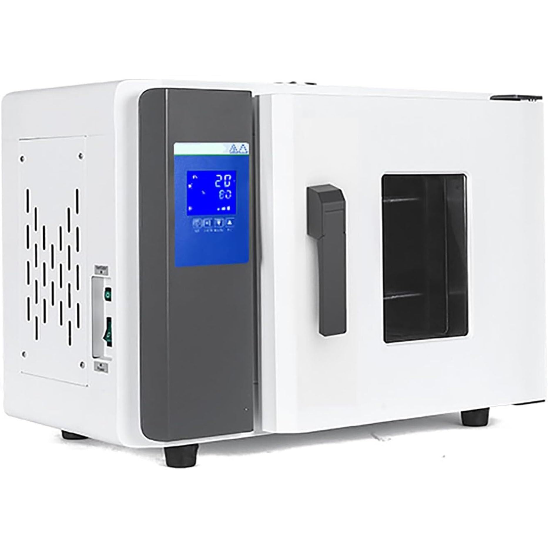 Estufa de Secado por Chorro de Laboratorio Horno silencioso de Temperatura Constante Pantalla Digital Inteligente Horno electromecánico de Secado con Instrumento Inteligente(Stainlesssteel)