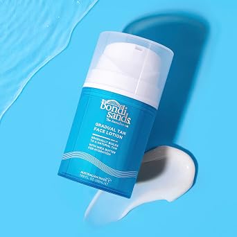 Bondi Sands Gradual Tan Face Lotion | Gradually Builds To A Natural Tan With Shea Butter For Hydration 1.69 FL. OZ. (50mL)