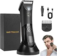 Aparador Pelo Barba Elétrico Anti Corte Prova d´agua c/LED