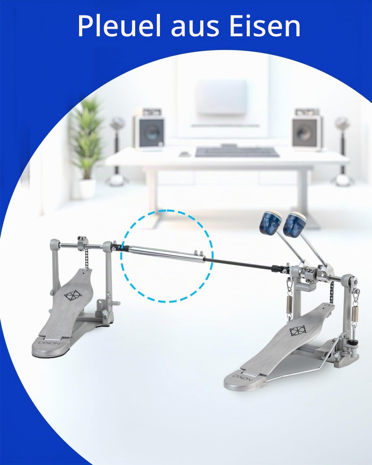 Dixon PP-P1D Double Pedal Single Chain Drive