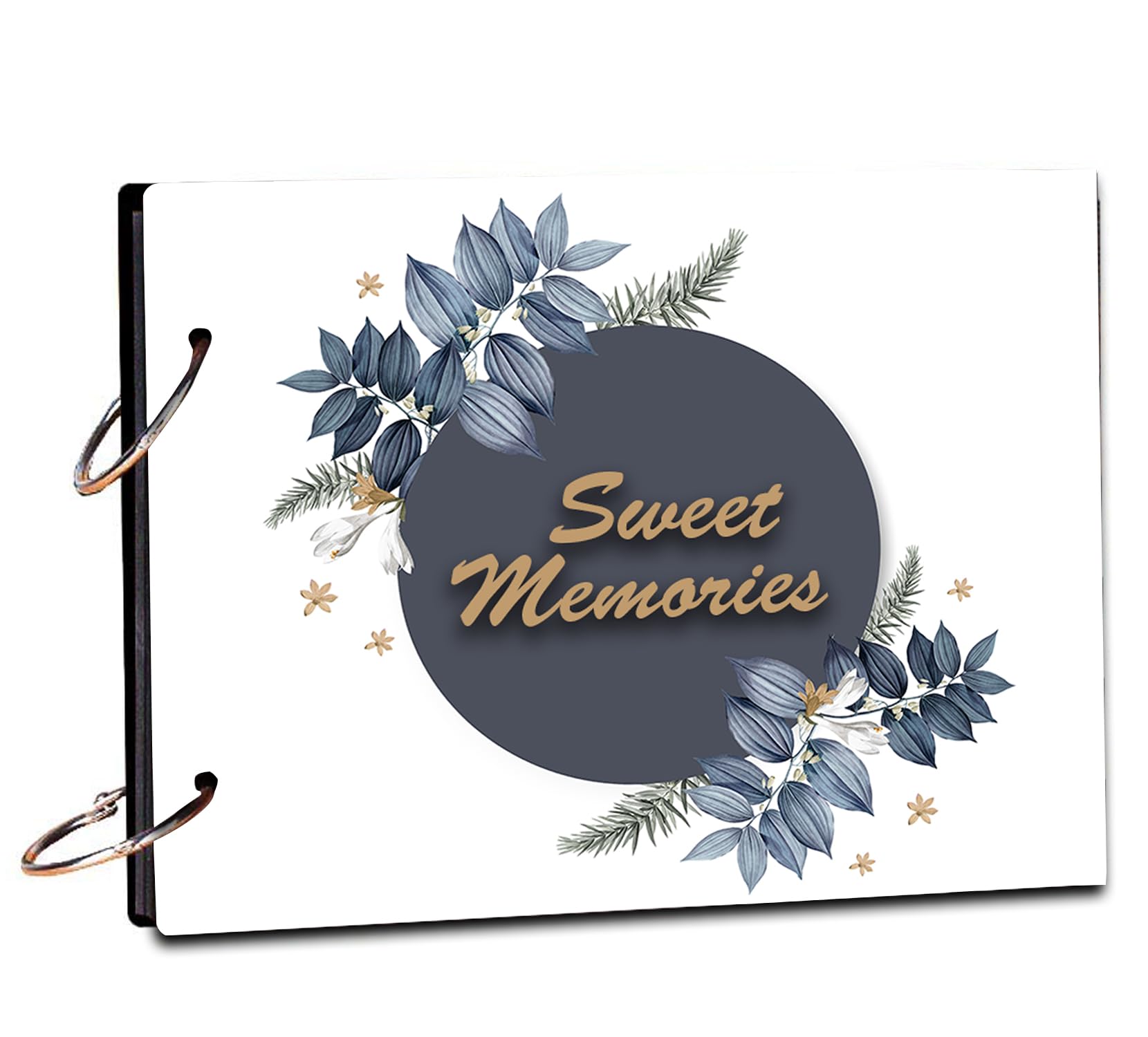 BP Design Solution Sweets memories Leaf Scrap Book Photo Album/Photo Dairy For Memories 20 Pages Size (8.5x6") inch-image-14