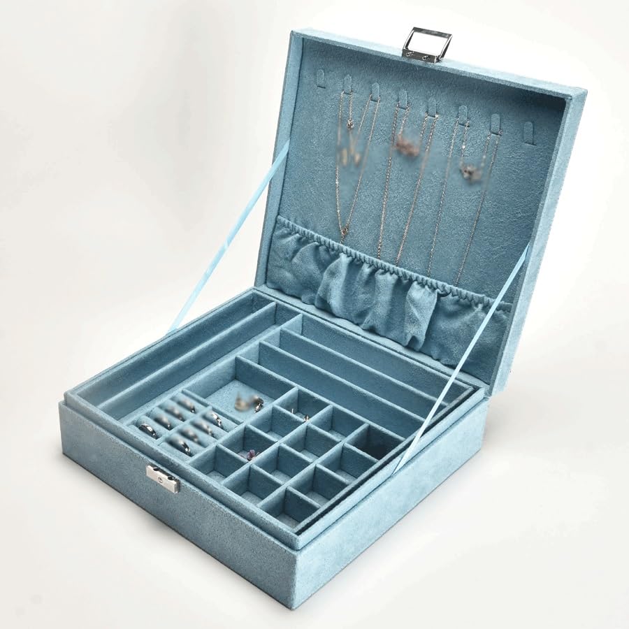 Boîte de rangement de bijoux le cadeau idéal pour protéger colliers et bibelots - 6