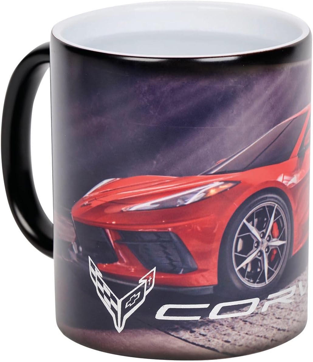 SR1 Performance C8 Color Changing Coffee Mug for Next Generation Corvette - 12oz Chevrolet Cup