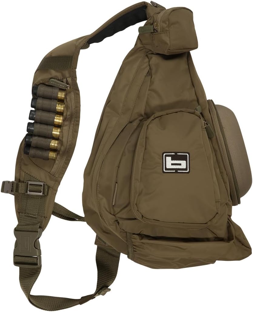 Banded Nano Sling Back Pack | Quick-Access Cross-Body Waterfowl Hunting Outdoor Gear Carry Pack with 6 Storage Compartments