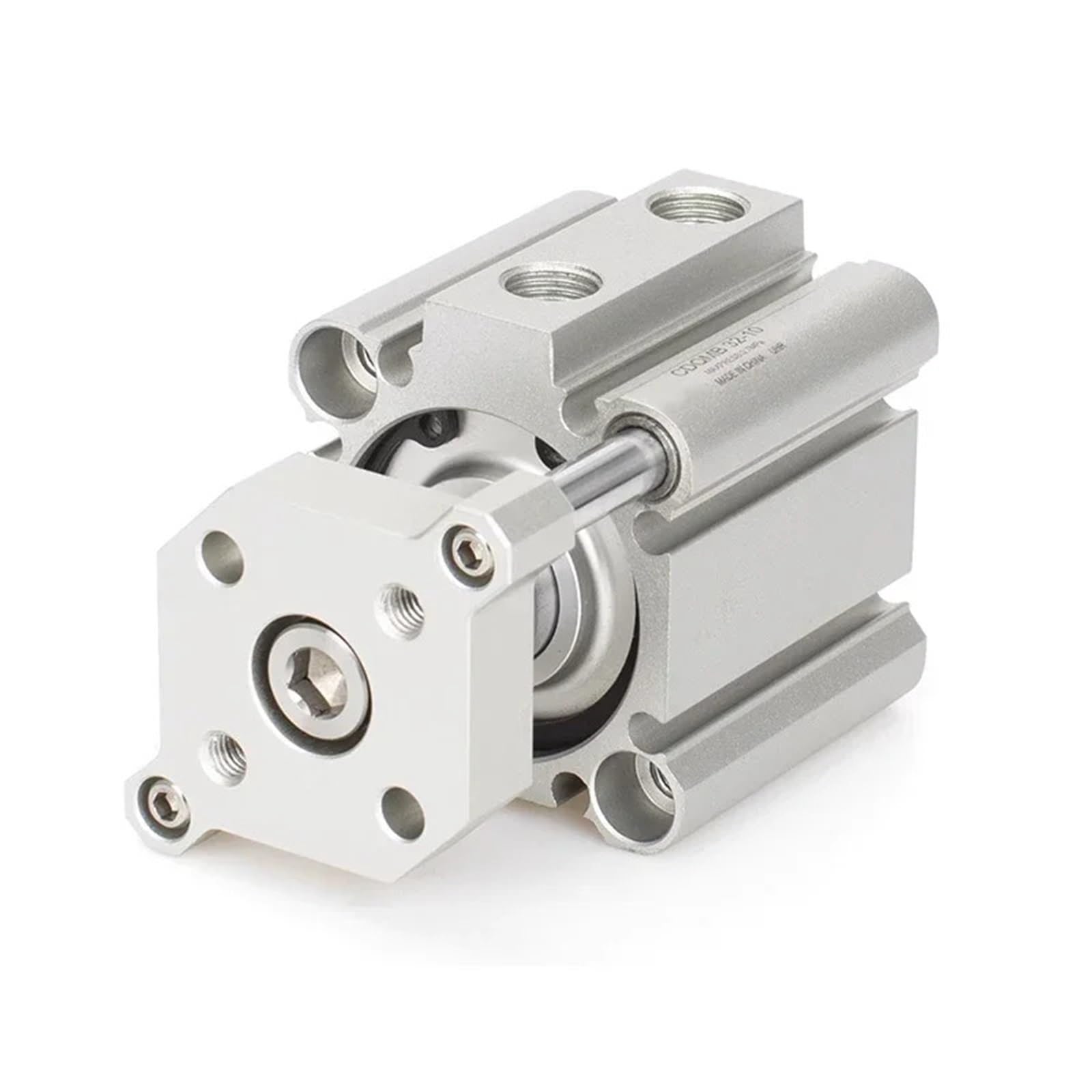 CQMB Typ CQMB20, nicht magnetischer Hub, 5–100 mm dünner Zylinder, doppeltwirkender Führungsstangen-Kompaktzylinder(25mm stroke