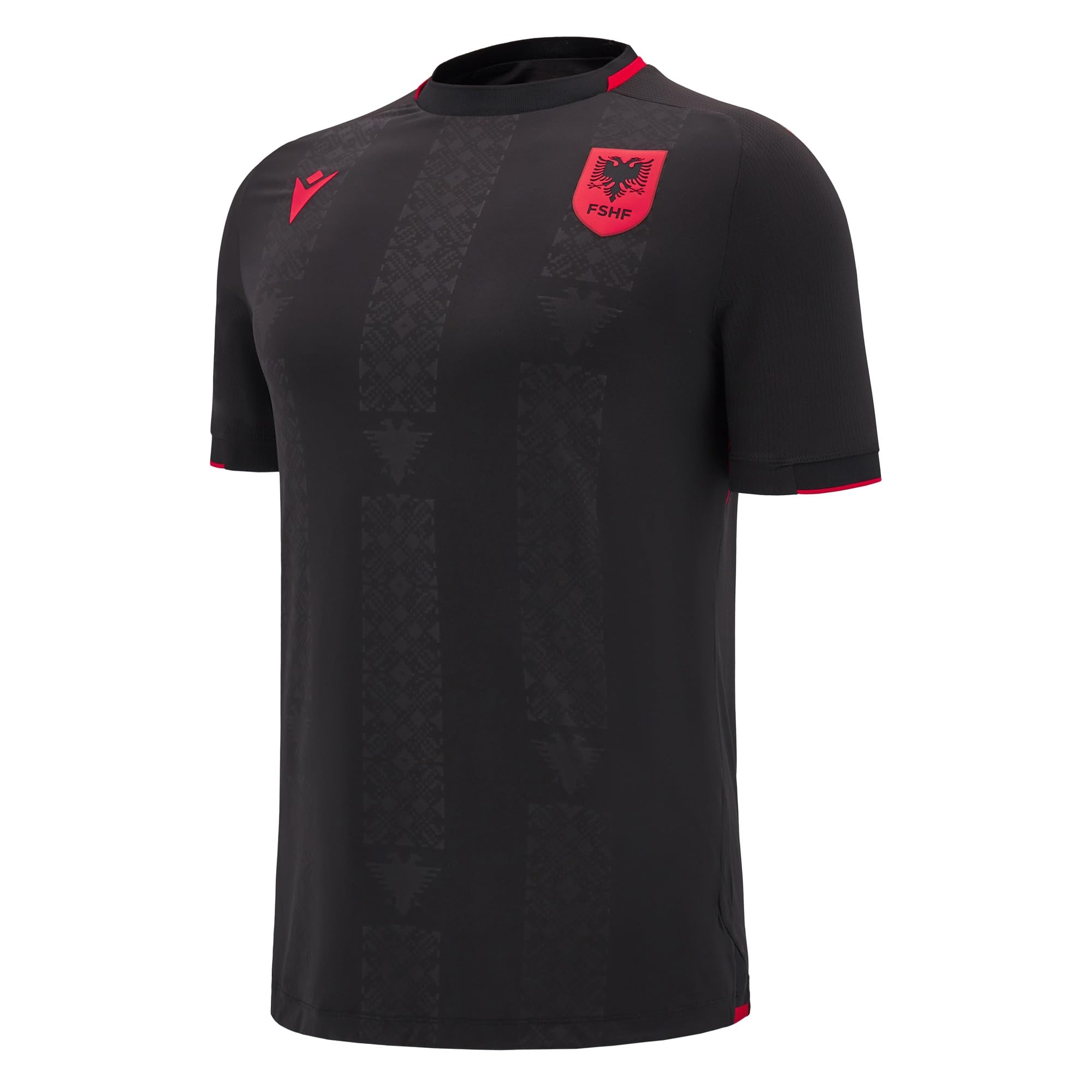 Macron Albania Third Jersey 2024/25 Men's Size, black, L