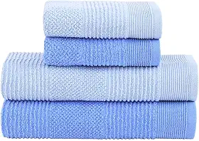 Jogo de Toalhas Buddemeyer Maya Extra Soft Banho Azul/Azul 4 peças