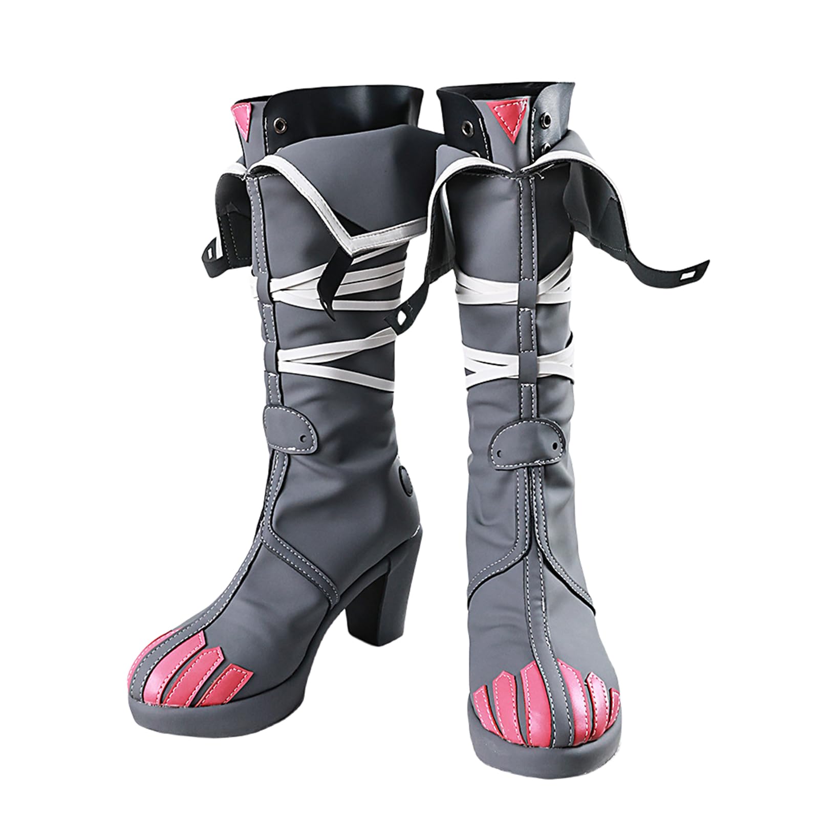 Jane Doe - Zapatos de cosplay para mujer de tacón alto, zapatos de tacón alto, para Halloween - 25.0 cm