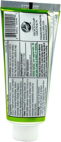 Miniatura 3 de Rhinase Gel nasal X Alivio de los síntomas de larga duración de la sequedad nasal por baja humedad y alergia Ideal para la sequedad de viaje