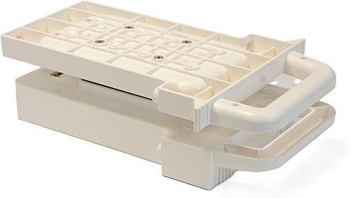 Prince Castle Saber King - Juego de mini empujador de hojas de cebolla, 3/16 pulgadas, picador comercial de verduras y picador de cocina para