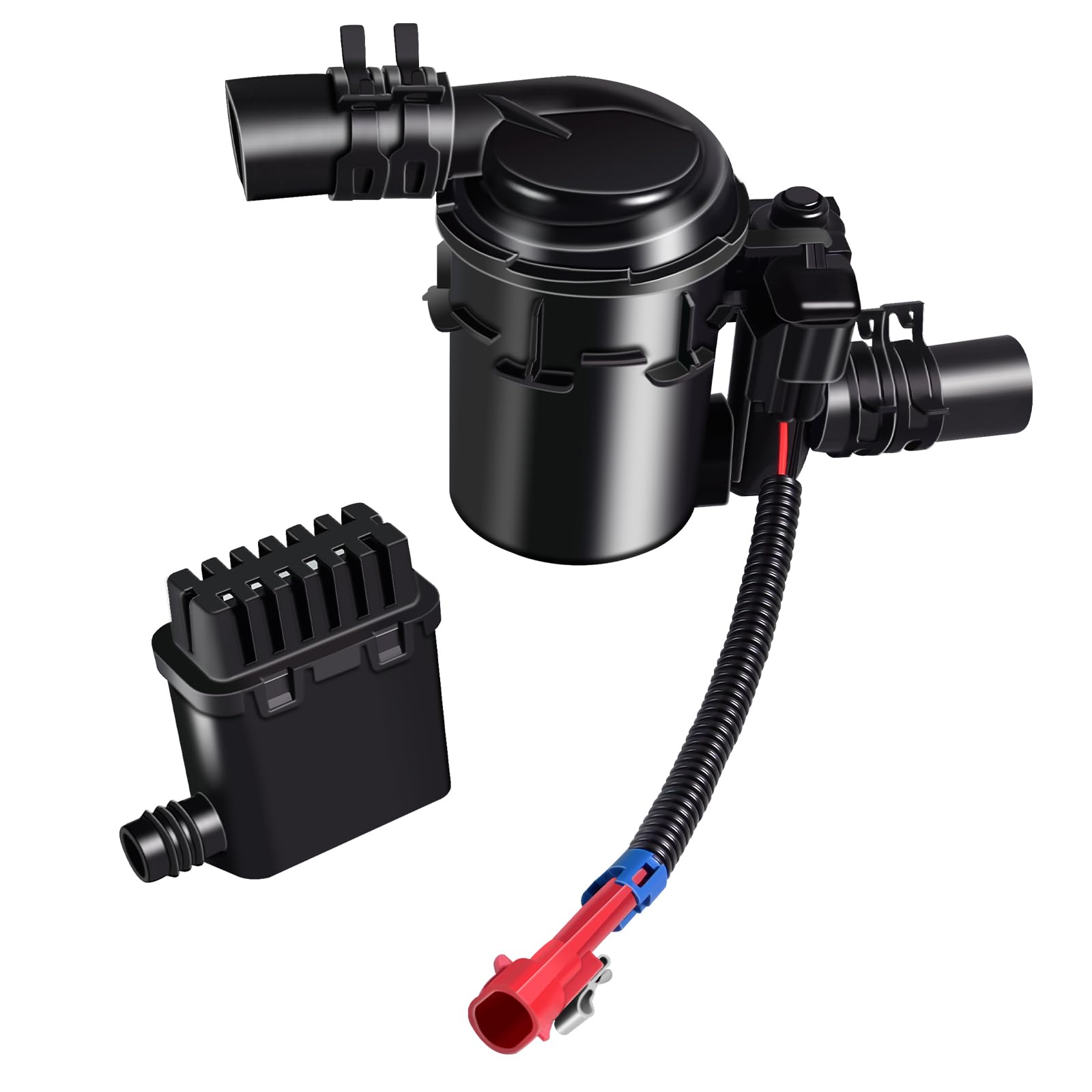 Vapor Canister Solenoid Vent 911-099 Compatible with Chevy for Silverado 1500/2500 3500, for GMC for Sierra 1500/2500/3500 2007-2019 Vapor Emission Canister Solenoid Kit 23103351