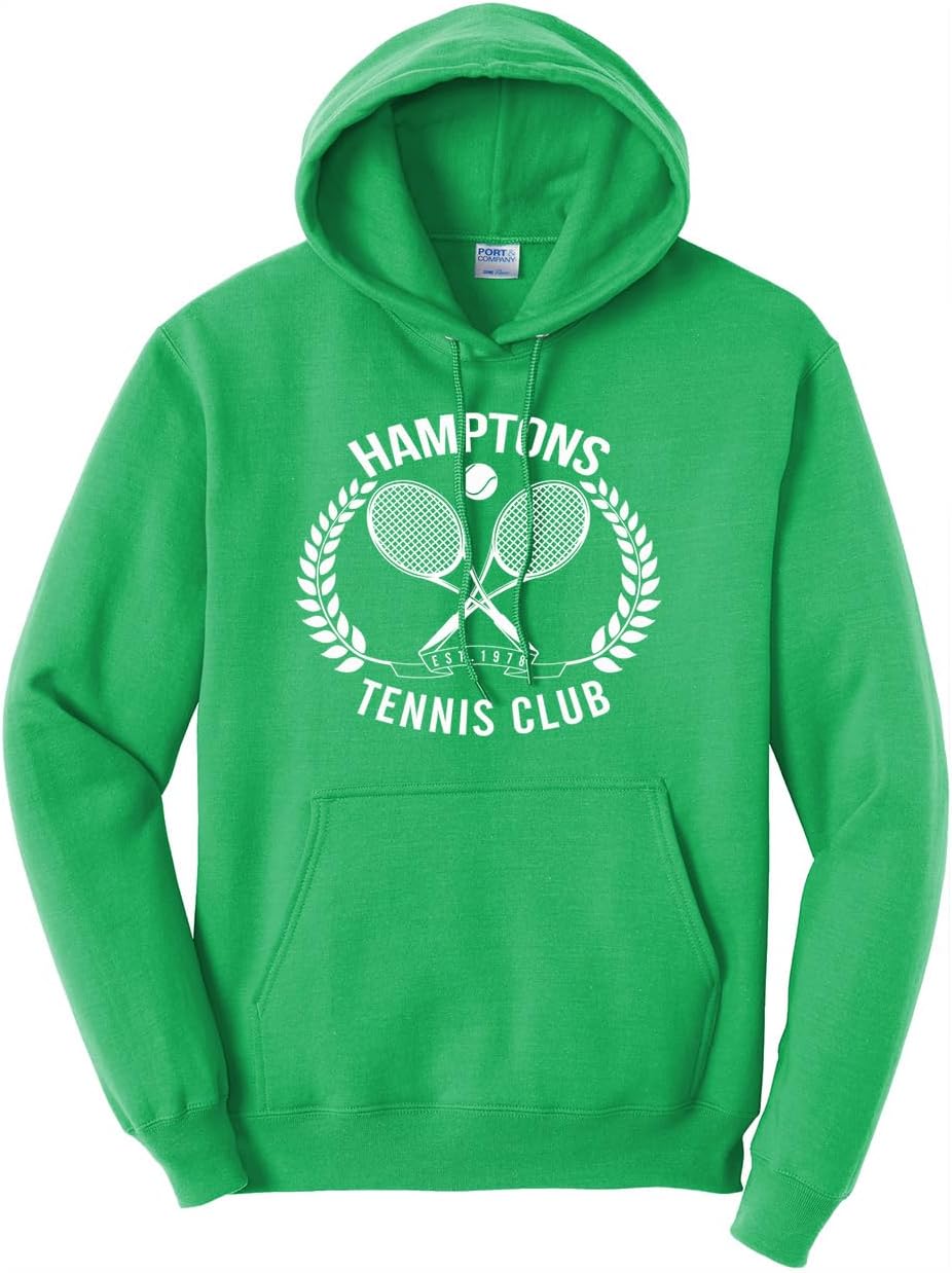 Studio 9Thirty3 Hamptons Tennis Club Supersoft Men's Hoodie Sweatshirt