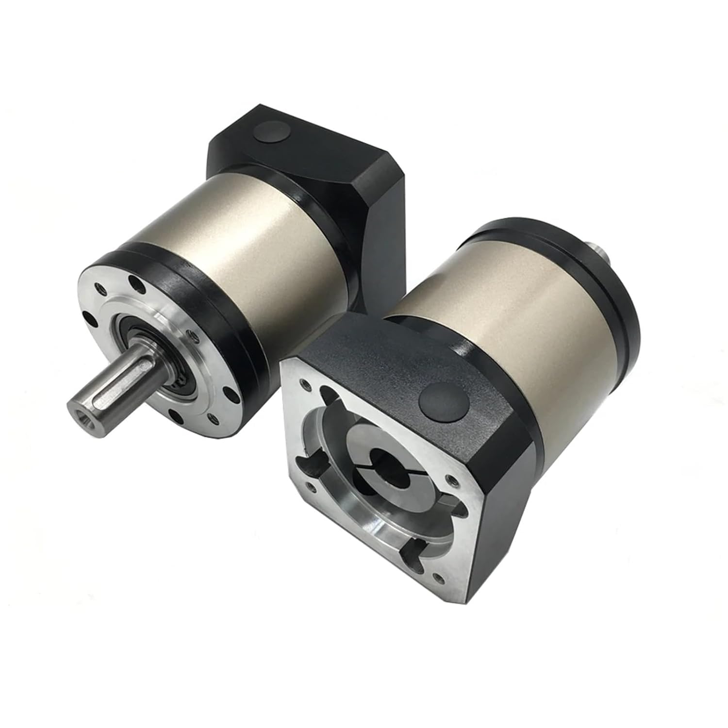 1pcs Planetary Gearbox Motor Reducer for Nema 17 23 34 Stepper Motor Speed Reducer for 40 60 80 90 110 130 180mm Flange Servo Motor(PLE042 8mm Input,Ratio 50 to 1)