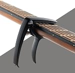 Guitar Capo, HooztPro Capo for Acoustic and Electric Guitars, acoustic guitar 6 string, Electric guitar capo, Kapo, Guitar capos(Black).