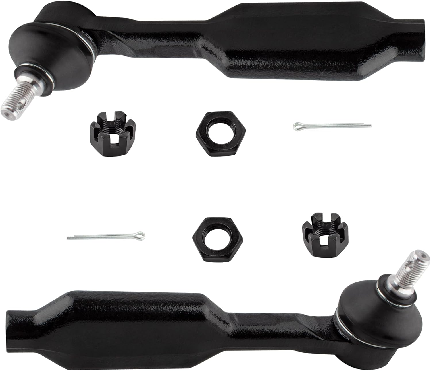 New 6-Piece Fit 2005-2009 For Honda Odyssey Front Inner Tie Rod End Front Outer Tie Rod End Front Sway Bar End Link ES800225 EV800226 K750304