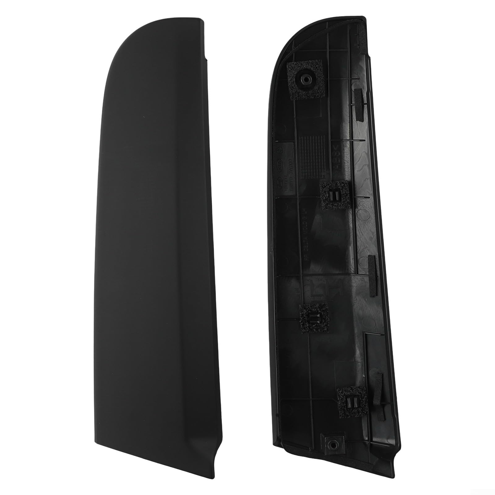 Moulures de porte arrière en C plastique noir pour corriger les garnitures de Kia Sportage