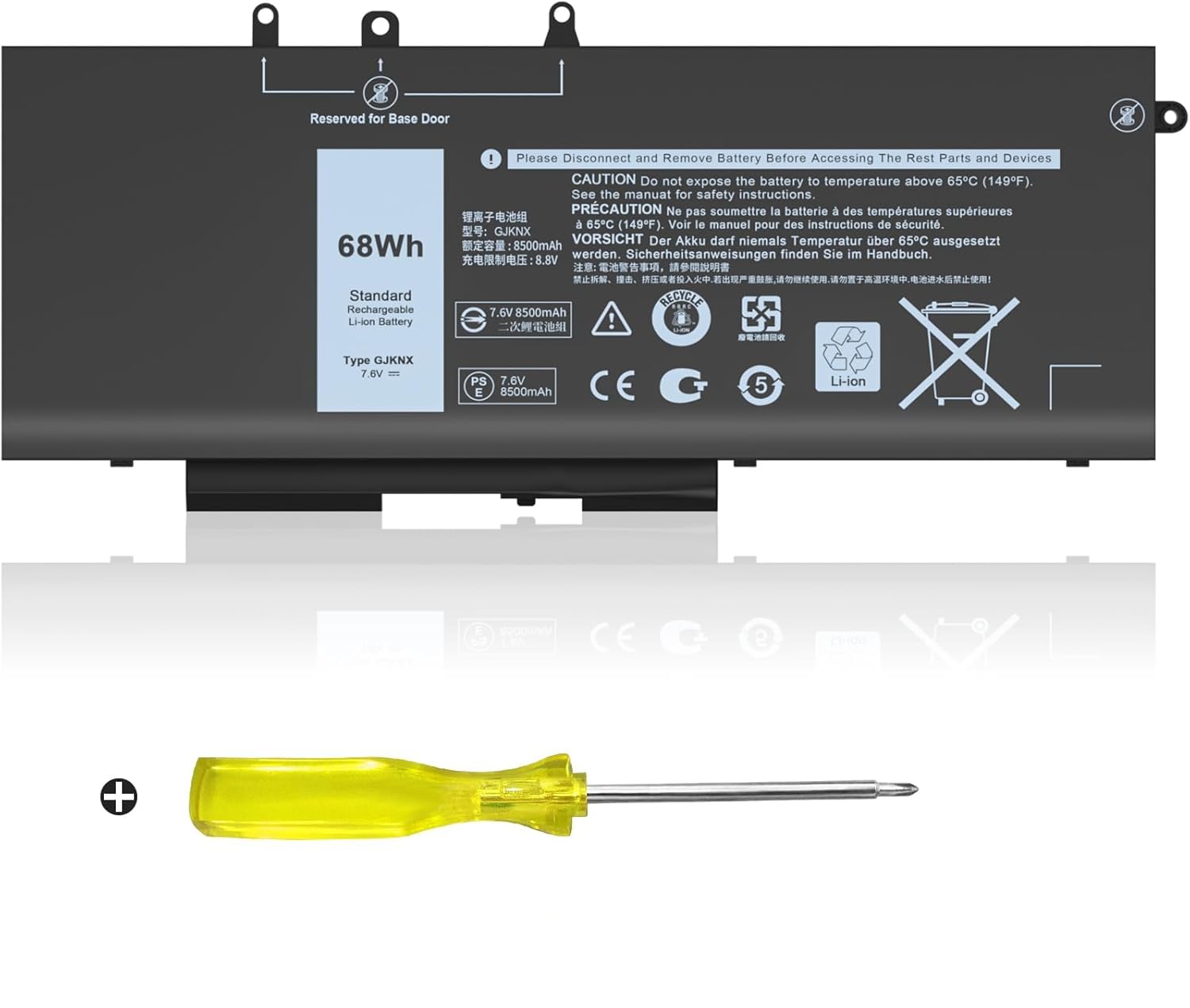IEFUU 33YDH Laptop Battery Compatible with Dell Inspiron Notebook 17 7000 7778 7577 7773 7779 7786 G3 3579 3779 G5 5587 G7 7588 Latitude 13 3380 14