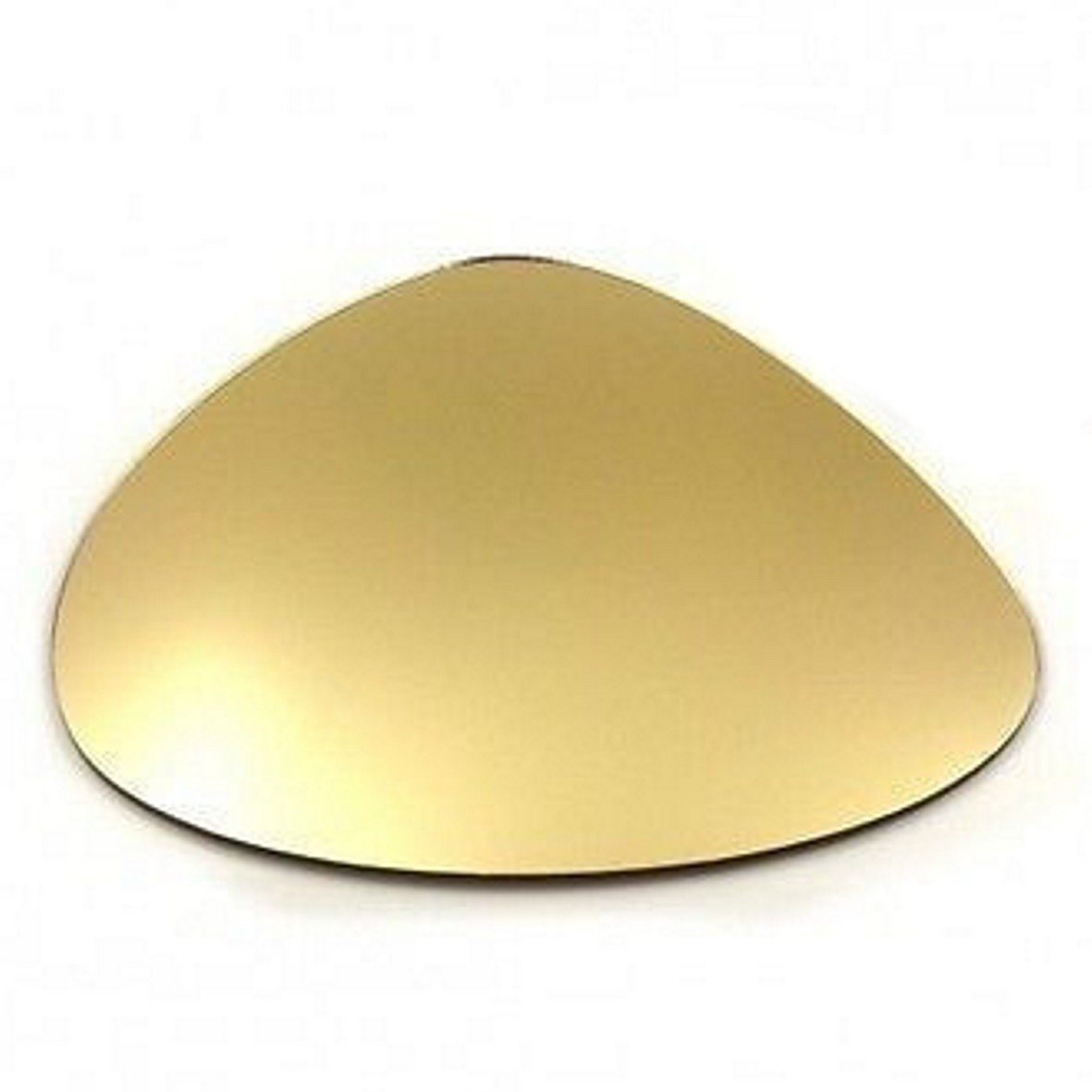 Super Cool Creations Gold 4 Pebble Mirror Acrylic Coasters