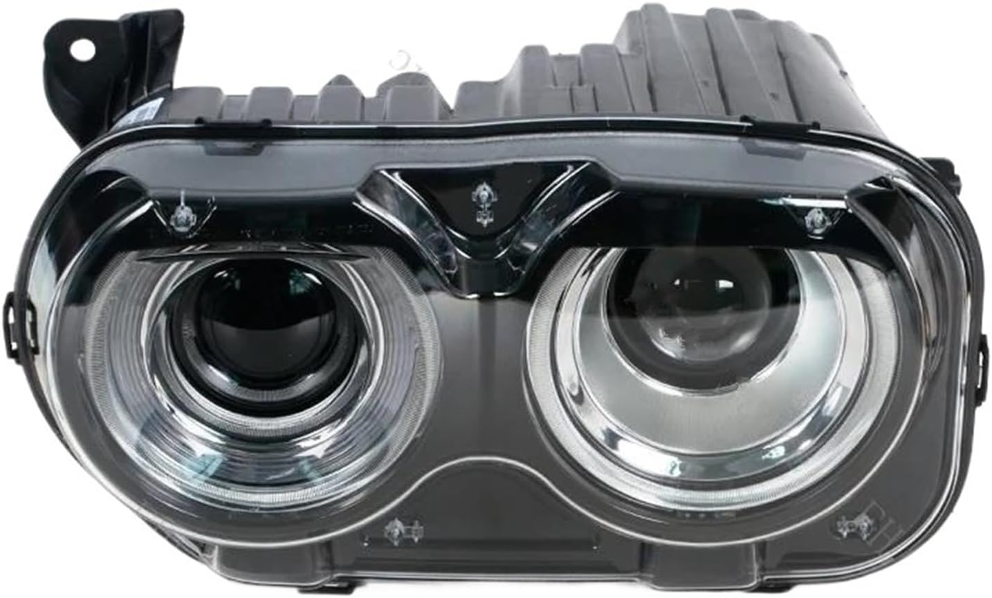 Car Headlight For Dodge For Challenger 2015 2016 2017 2018 2019 2020 2021 Car Front Bumper Dual Beams Headlamp Headlight Car Lamp Hoods(1pc left side)