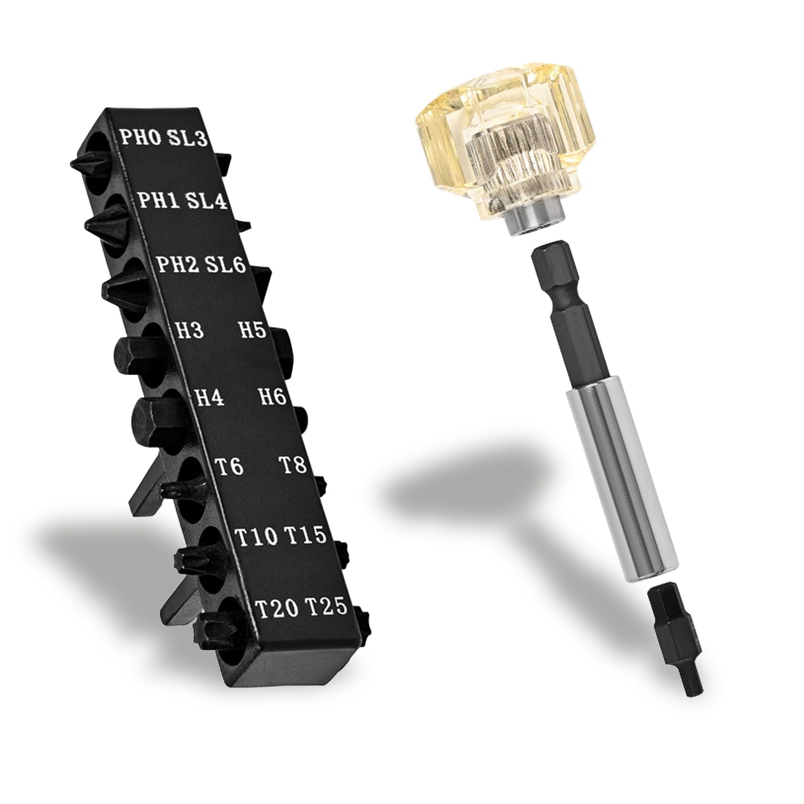 Outil multi-tournevis compact EDC 10 en 1 avec embouts S2 double tête