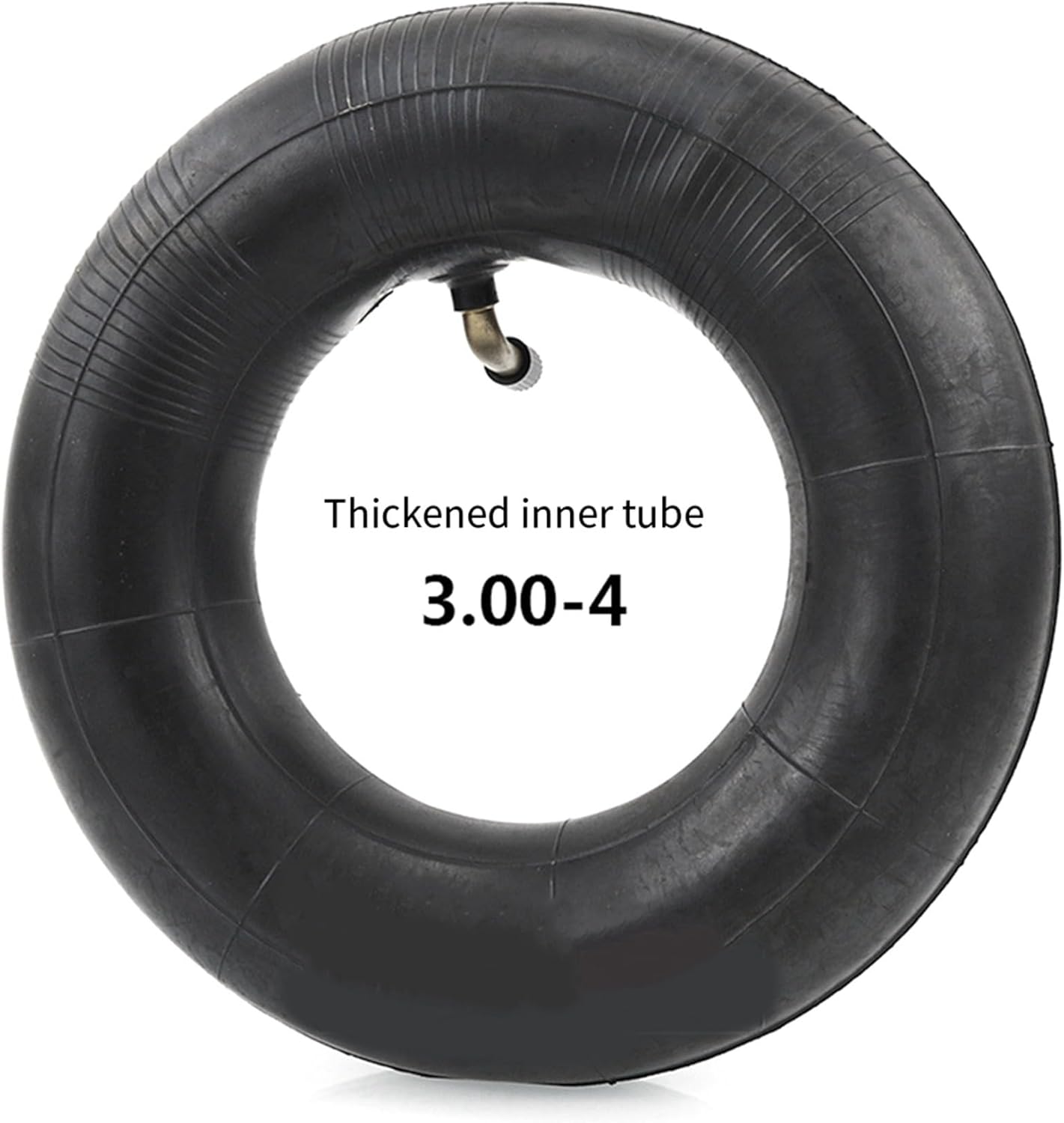 Pack of 10 Inner Tubes with TR87 Valve for Wheelbarrow, Sack Truck, Handcart 3.00-4, 10X3, 260X85 Black