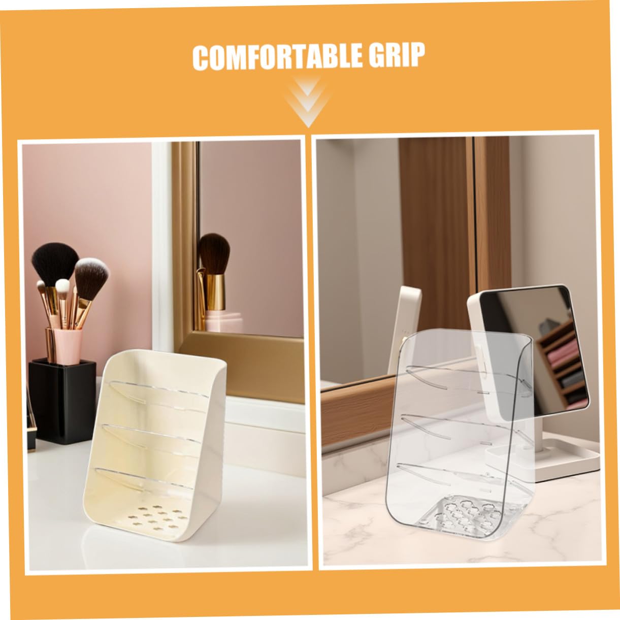 2 Pezzi Organizer Scrivania Multi Funzionale Penne e Cosmetici con Base Stabile per Ufficio e Casa Organizer Desktop per Cancelleria e Prodotti