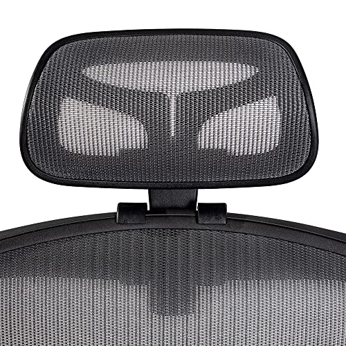 MingYi.office New Headrest for Herman Miller Classic and Remastered Aeron Office Chair Black/Graphite Headrest Only - Chair Not Included (for Remastered Aeron)