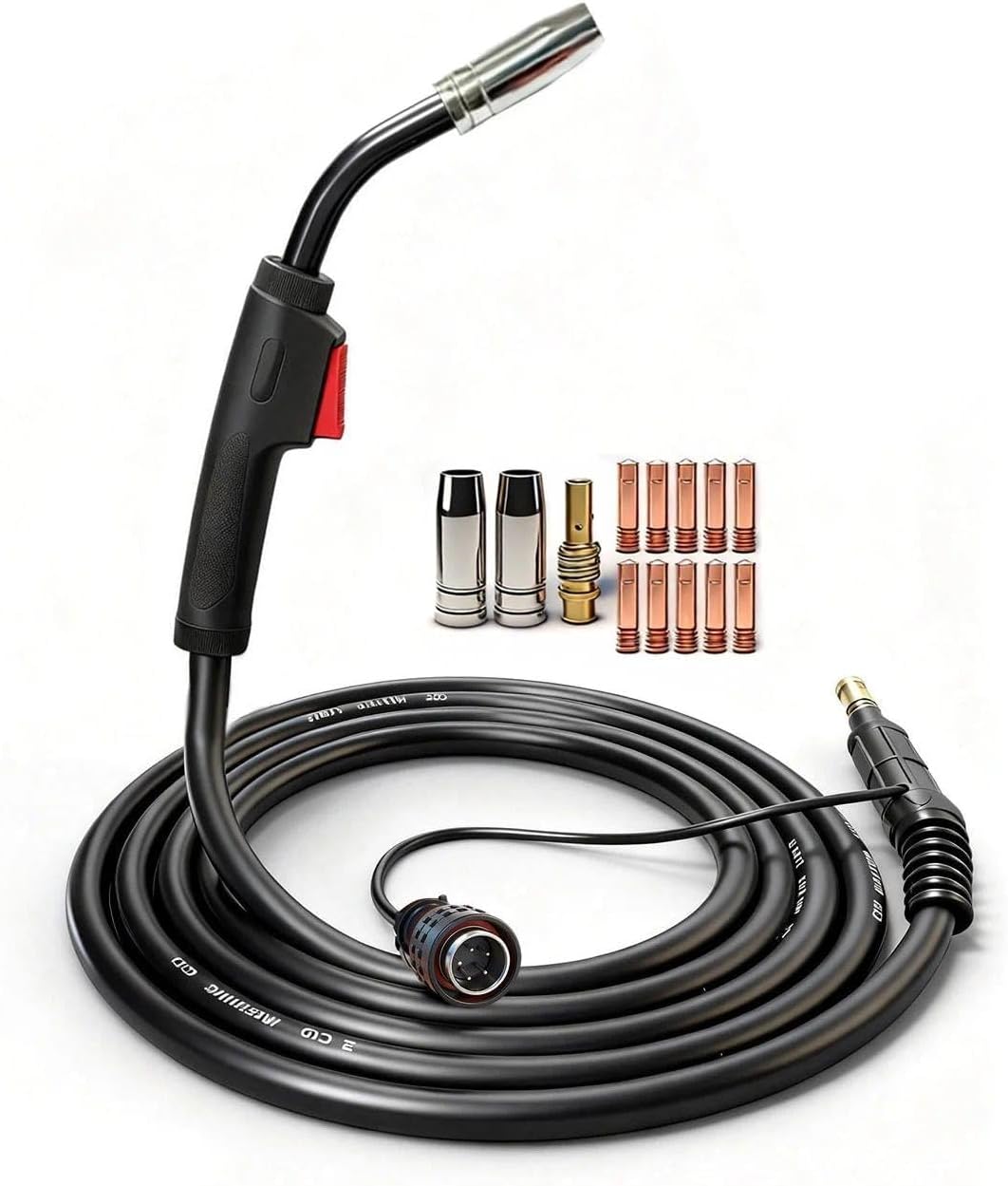 10ft MIG welding gun 180A fits Titanium Unlimited 200 MIG170 / MIG140 professional MP welders 57862 64804 64805 64806 15AK-style parts