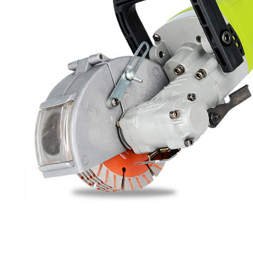 Schlitzfräse Mauernutfräse 4000W 7500r/min Mauerschlitzfräse Nutfräse Wandfräse Betonwand Schneiden Maschine mit Sägeblatt, Wasserpumpe, Elektrische Wand Chaser zum Schneiden von Marmor, Granit, Beton