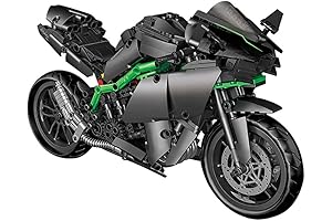 Kawasaki Motorcycle Toy Building Blocks Kit: The Ultimate Ride for LEGO Ninjas