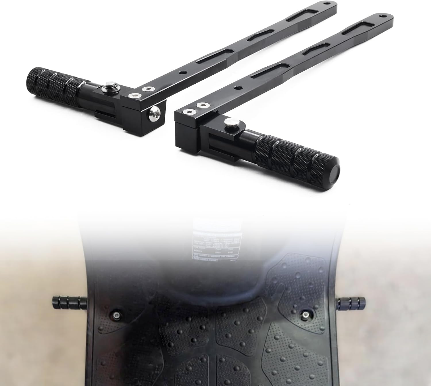 Footpeg for Honda Ruckus 50 NPS50 Zoomer 2024 2023 2022 2021 2020 Ruckus 50 2003-2024, Highway Pedal Lowering Mount Foot Peg