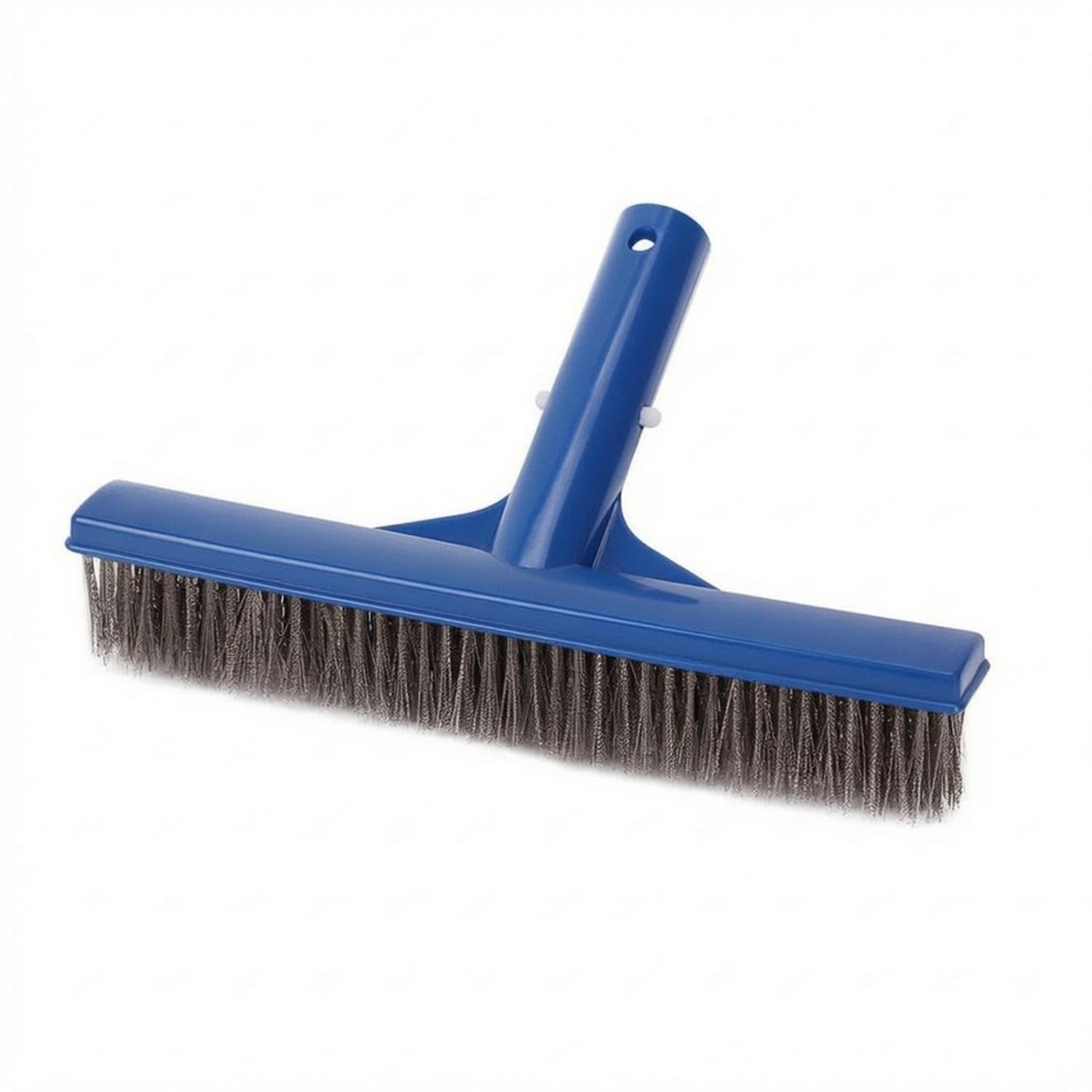 10-Inch Pool Brush with Stainless Steel Bristles Snap-Adapt Pool Brush with Wire Bristles Straight Power Scrubbing for Swimming Pools, K-1005-image-48