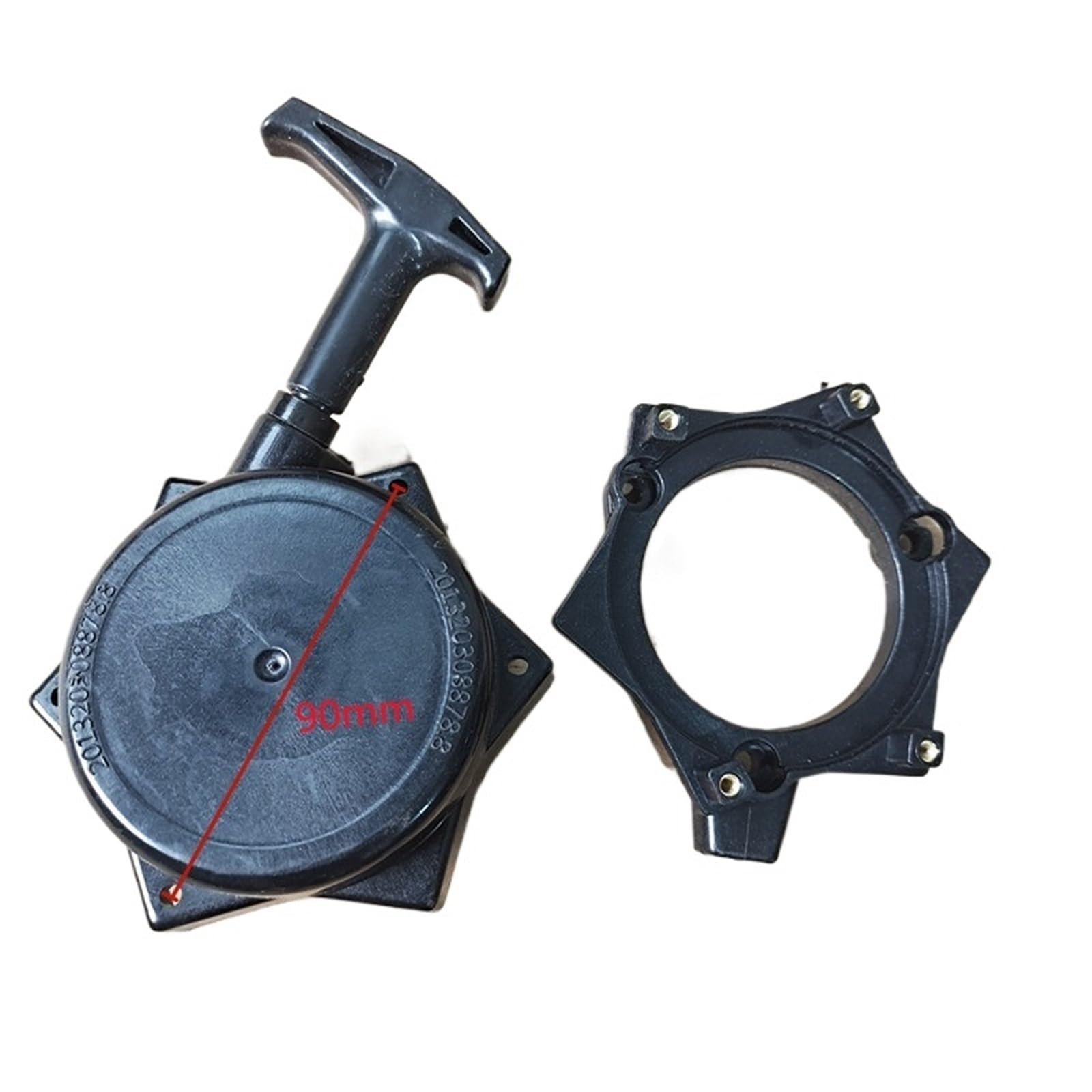 TU26 Recoil Easy Starter Adatto for TL26 TL23 25.6CC 767 Spruzzatore Facile da avviare 4T Tirare Il Montaggio del Piedino e Il Coperchio 1E43