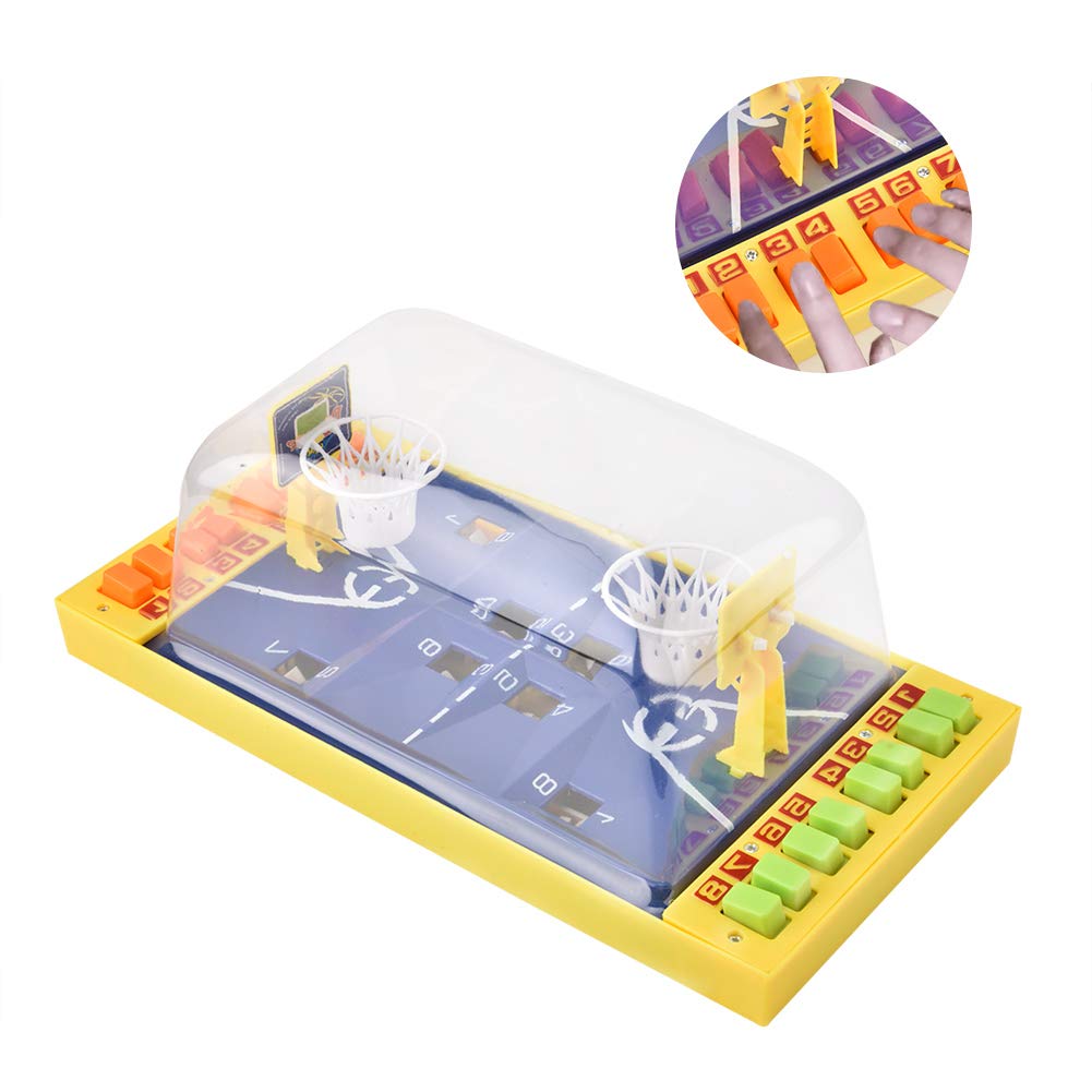 Gioco di Pallacanestro da Tavolo, Gioco da Tavolo da Gioco da Tavolo da Basket per Bambini, Giocattolo Educativo Interattivo, Giocattolo Genitore-Figlio