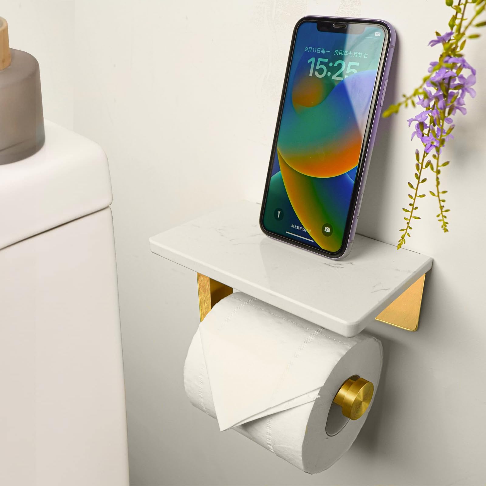 Porte-rouleau De Papier Toilette, Rangement De Salle De Bain, Support