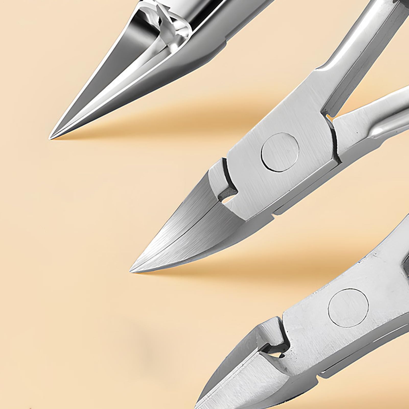 Abgewinkelte Nagelknipser Edelstahl Präzision Ergonomischer Schneider | Ergonomische Zangen Für Dicke Nägel Für Damen Fuß Hand Verdickte Nagelhaut Maniküre Pediküre