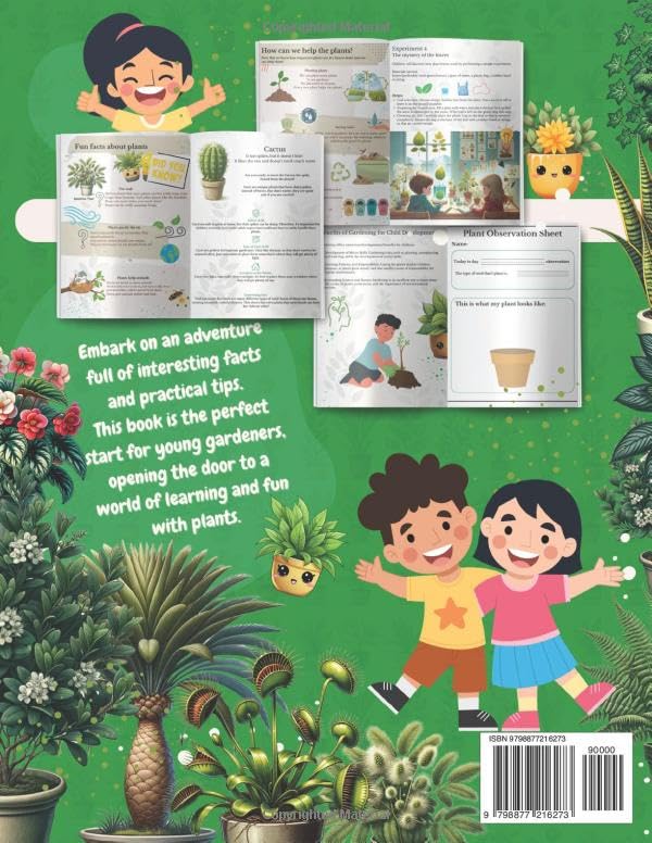 Book of House Plants for Kids: Home Garden Discoveries: Fun and Learning with Indoor Plants for Kids image 3