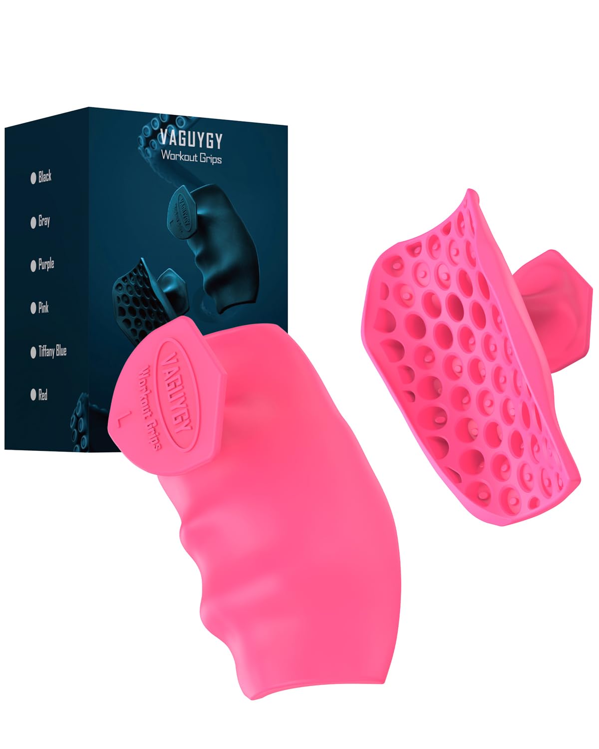 Workout Grips Rubber Fingerless Gym Gloves Pull Up Grips for Men Women Crosstraining Palm Grips Hand Protection Suitable