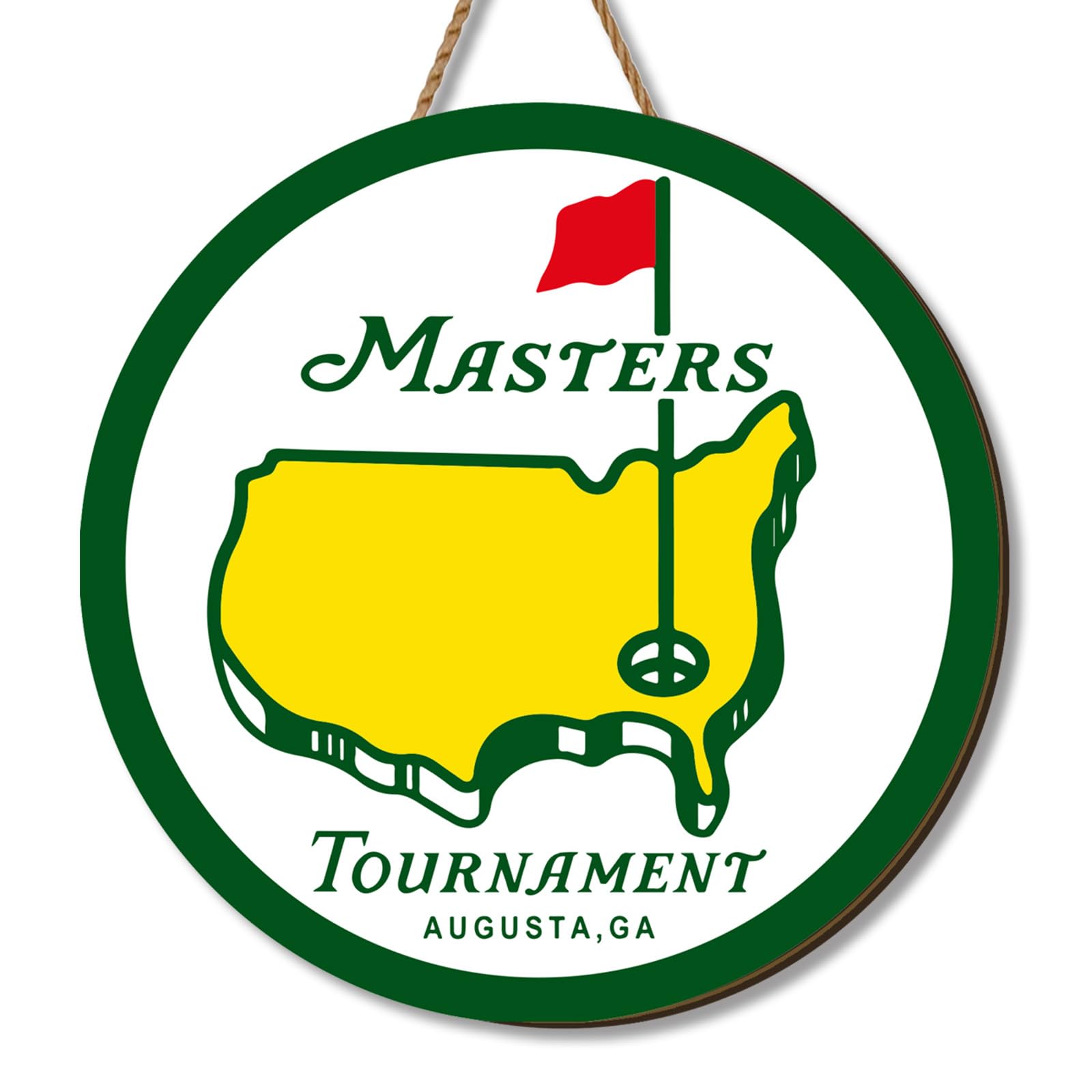 YarcoolyYarcooly Masters Golf Party Decorations Golf Birthday Party Hanging Sign Masters Golf Door Decor Golf Birthday Party Decorations for Home Party