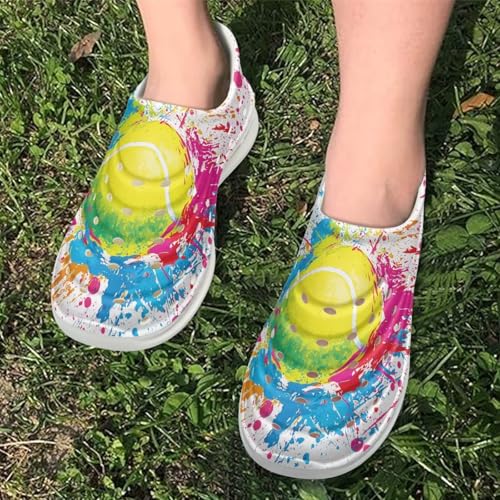 Boy Girls Water Shoes Cartoon Print Slip on Clogs Water Play Sneakers Sandal for Beach4