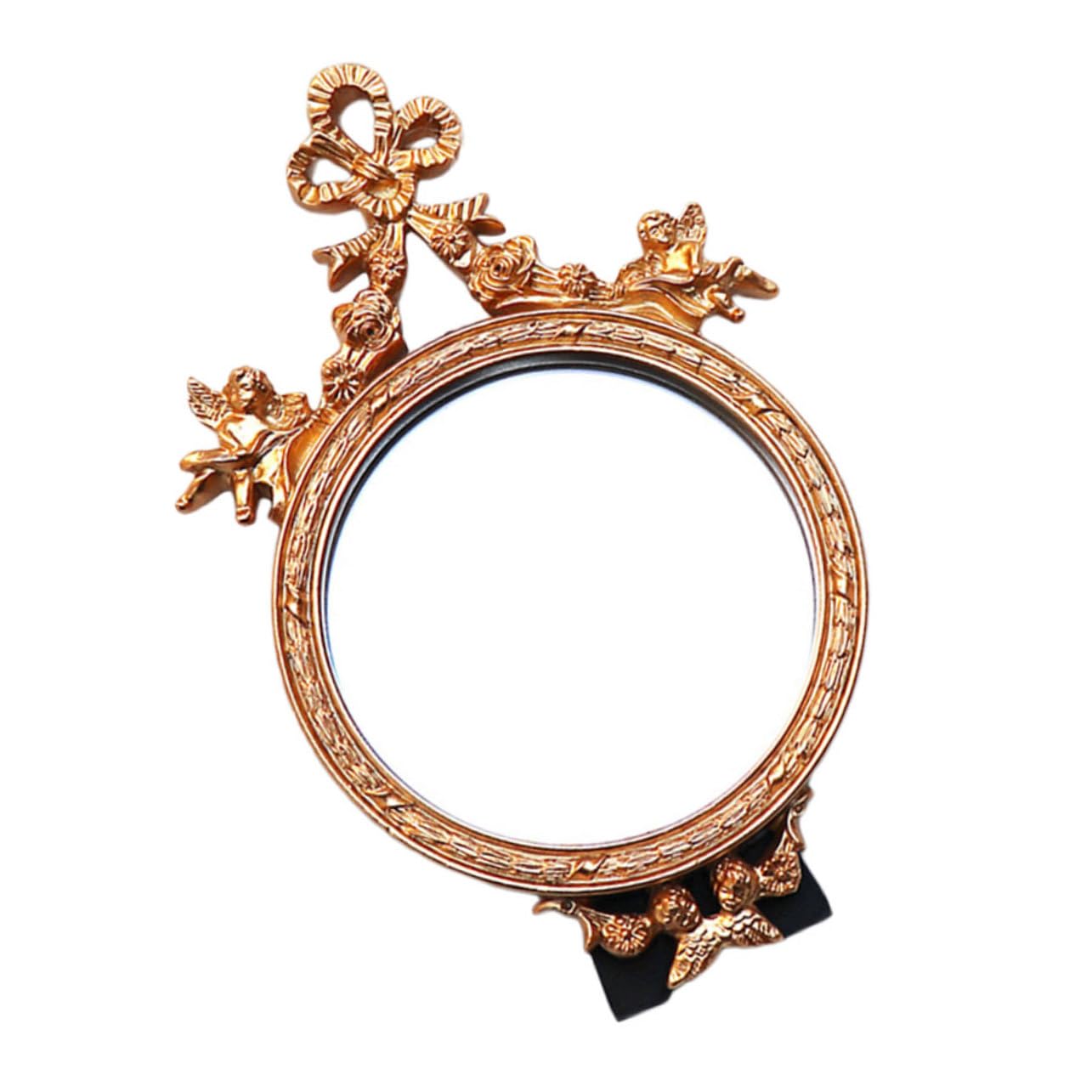 Miroir de maquillage rétro à reflet net et verre sans distorsion