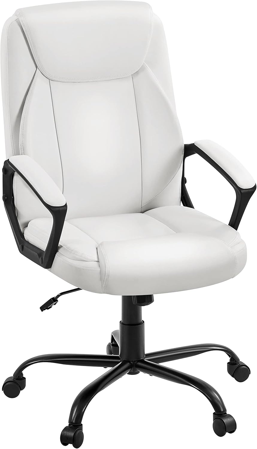 costoffs PU Leather Office Chair Executive Swivel Computer Chair High