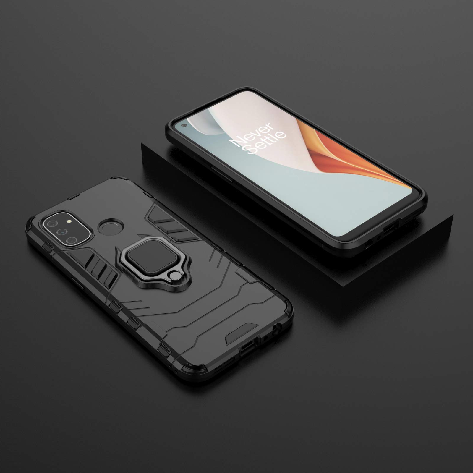 Custodia Anello Rotante Cover Trasparente IPhone X/XS Con Anello