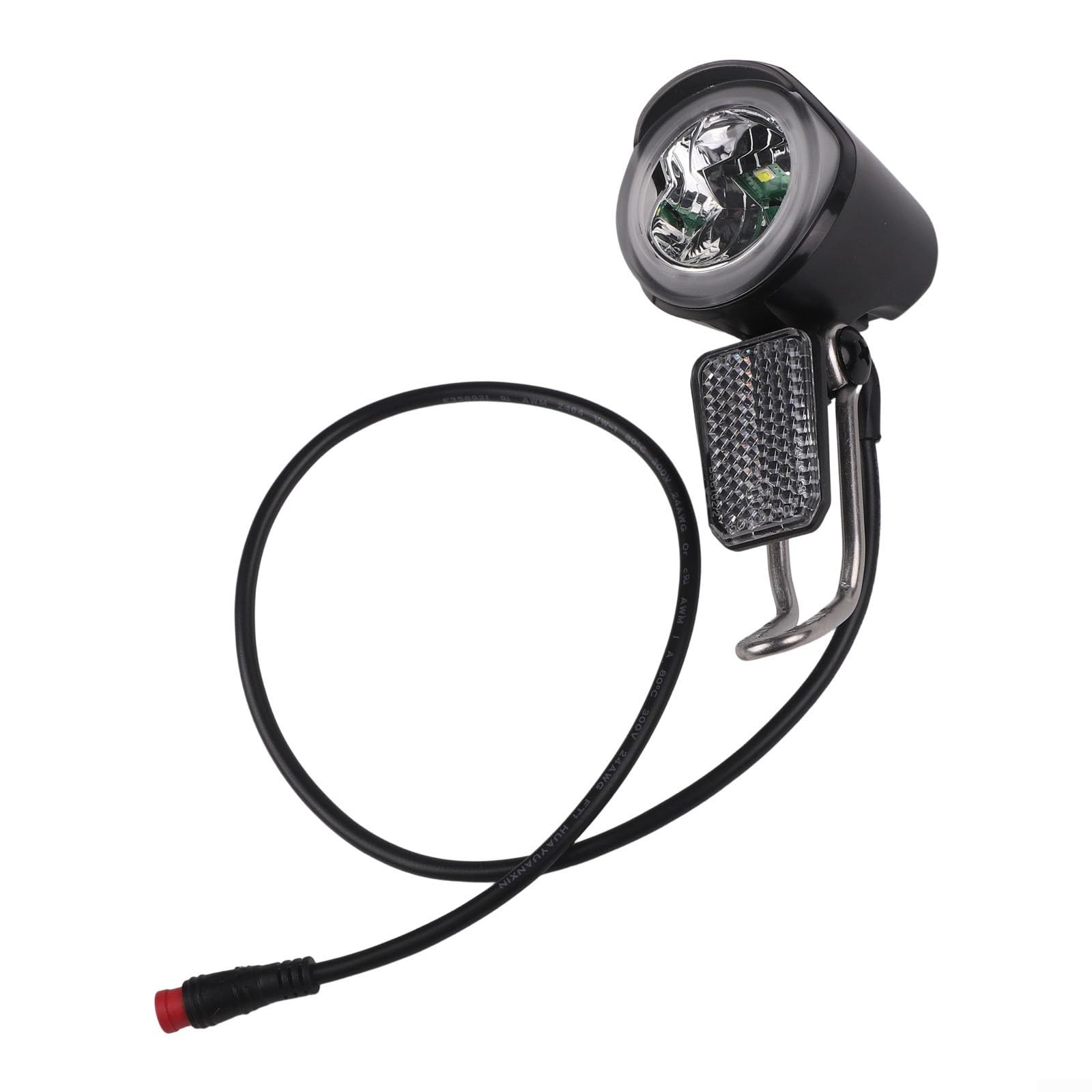 Electric Bicycle Headlight LED, 6V-60V Bike Light Night Riding Equipment Front Lamp for E-Bike Cycling Safety Illumination(Waterproof)