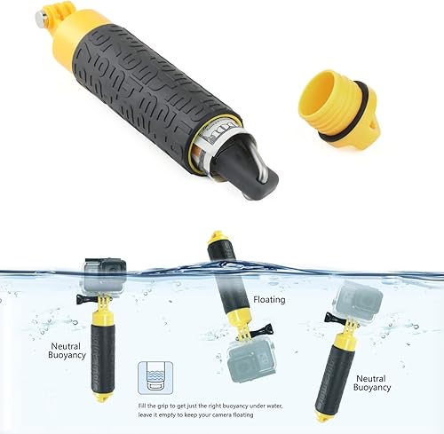 Miniatura 8 de SOONSUN Puerto de cúpula para GoPro Hero 5 6 7 Negro, lente domo subacuático con carcasa impermeable Filtro rojo conmutable integrado, 10 filtros