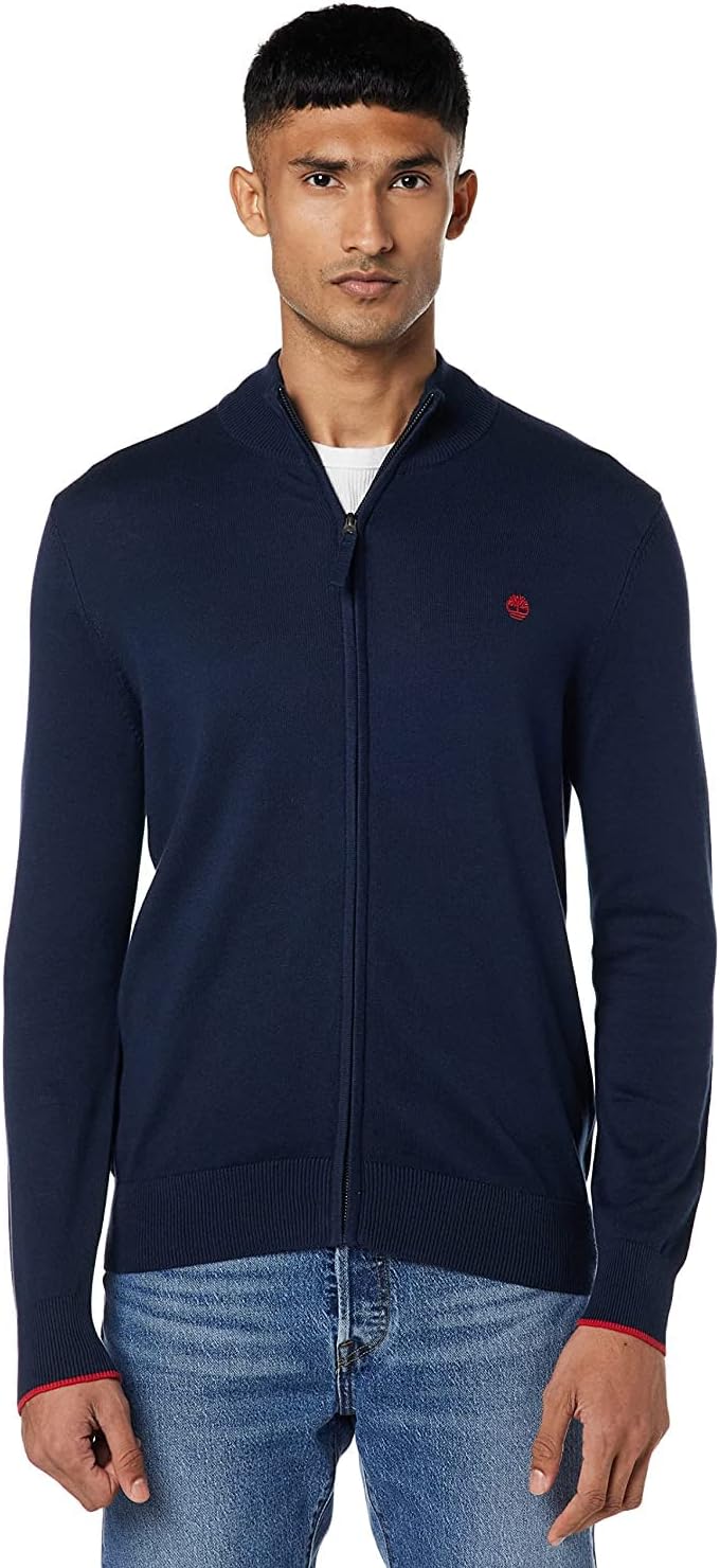 Timberland Men's TFO WILLIAMS RIVER COTTON FZ SWEATER Shirt