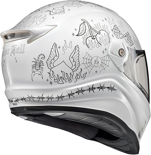 Miniatura 3 de ScorpionEXO Covert FX - Casco integral para motocicleta de adulto estilo Street Fighter, con bolsillos para altavoces con Bluetooth, certificación