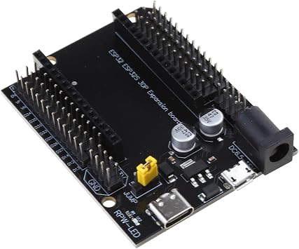 ESP32 Expansion Board ESP32 30P DEVKIT -V1 Power Module Board ESP32S Type-C MicroUSB Development Board for ESP32 GPIO Board 30 Pin Type-C USB MicroUSB Expansion Board ESP-WROOM-32